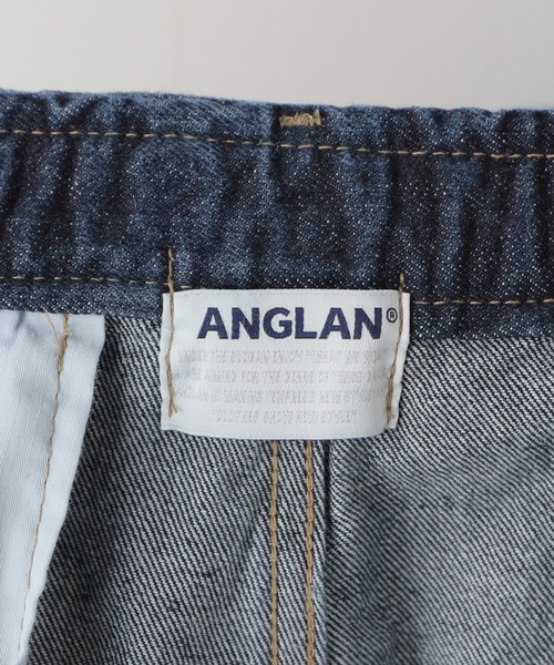 ANGLAN(アングラン)の「ANGLAN Rigid Indigo Denim Balloon PANTS ANG-003(デニムパンツ・レディース・ネイビー・FREE)」の21枚目の写真