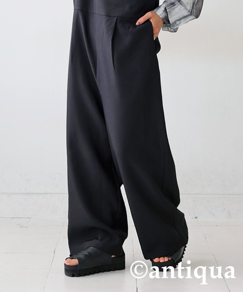 ワンショルダーサロペット（サロペット/オーバーオール）｜antiqua（アンティカ）