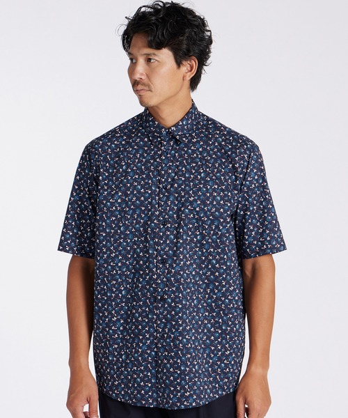 FLOWER PRINT S/S SHIRT【フラワープリント半袖シャツ】（シャツ 