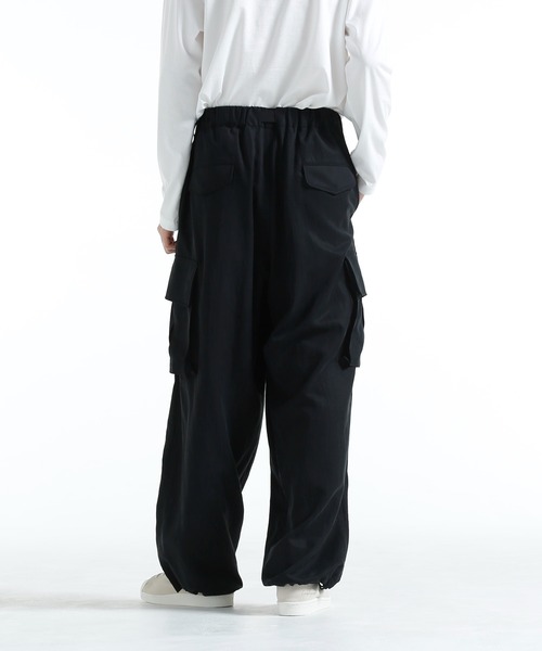 Y-3(ワイスリー)の「TWILL CARGO PN(カーゴパンツ・メンズ・ブラック・X-SMALL/SMALL/MEDIUM/LARGE/X-LARGE)」の2枚目の写真