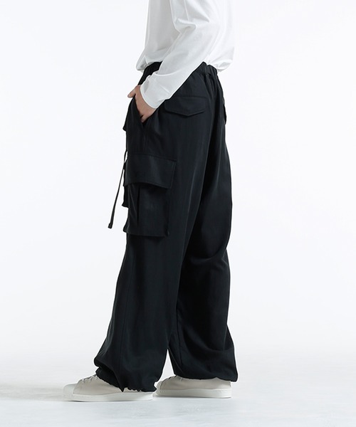 Y-3(ワイスリー)の「TWILL CARGO PN(カーゴパンツ・メンズ・ブラック・X-SMALL/SMALL/MEDIUM/LARGE/X-LARGE)」の6枚目の写真