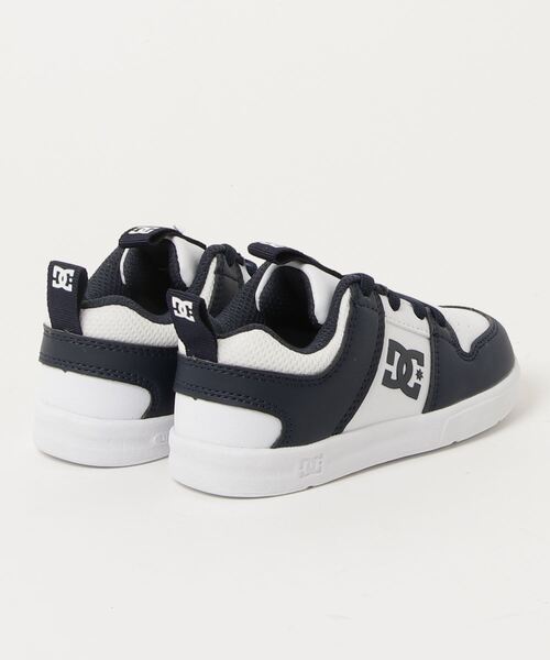 DC（ディーシー）の「DC/ディーシー スニーカー キッズ Ts LYNX ZERO ELASTIC SNトドラーズ リンクス ゼロ エラスティック エスエヌ スニーカー 軽量 ゴムひも 親子コーデ DT244603（スニーカー・キッズ・ホワイト系その他/ホワイト×ネイビー/ホワイト×レッド・14.0cm/15.0cm/16.0cm/13.0cm）」の8枚目の写真