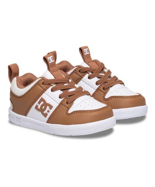 DC（ディーシー）の「DC/ディーシー スニーカー キッズ Ts LYNX ZERO ELASTIC SNトドラーズ リンクス ゼロ エラスティック エスエヌ スニーカー 軽量 ゴムひも 親子コーデ DT244603（スニーカー・キッズ・ホワイト系その他/ホワイト×ネイビー/ホワイト×レッド・14.0cm/15.0cm/16.0cm/13.0cm）」の3枚目の写真