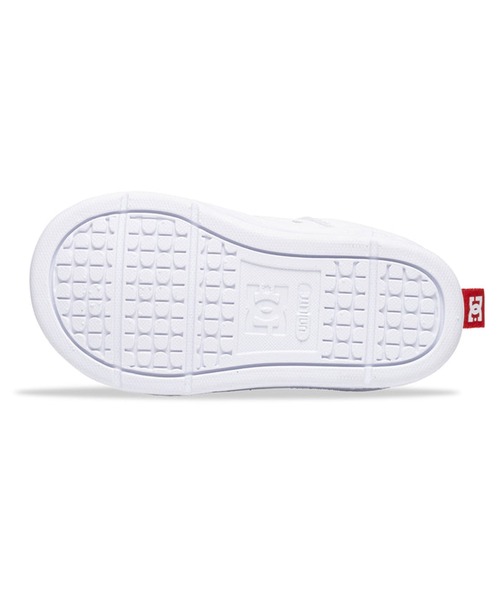 DC（ディーシー）の「DC/ディーシー スニーカー キッズ Ts LYNX ZERO ELASTIC SNトドラーズ リンクス ゼロ エラスティック エスエヌ スニーカー 軽量 ゴムひも 親子コーデ DT244603（スニーカー・キッズ・ホワイト系その他/ホワイト×ネイビー/ホワイト×レッド・14.0cm/15.0cm/16.0cm/13.0cm）」の7枚目の写真