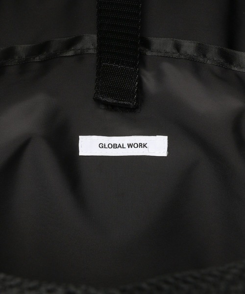 GLOBAL WORK(グローバルワーク)の「撥水スマらく11ポケットリュック/129646(バックパック/リュック・メンズ・ブラック/グレー・ONE SIZE)」の17枚目の写真
