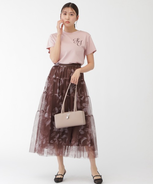JILL by JILL STUART（ジルバイジルスチュアート）の「◇ワイドボストンバッグ　ウィークデイコレクション（ボストンバッグ・レディース・ベージュ/ブラック・FREE）」の9枚目の写真