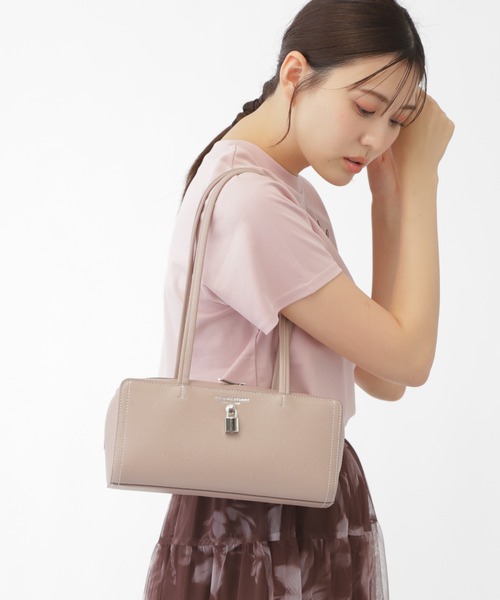 JILL by JILL STUART（ジルバイジルスチュアート）の「◇ワイドボストンバッグ　ウィークデイコレクション（ボストンバッグ・レディース・ベージュ/ブラック・FREE）」の8枚目の写真