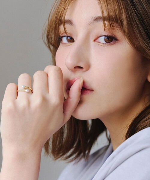 Tiaclasse(ティアクラッセ)の「パールロールリング(リング・レディース・シルバー/ゴールド・FREE)」の17枚目の写真