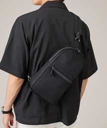 【ヘビタン】レザーコンビナイロン ワンショルダーバッグ