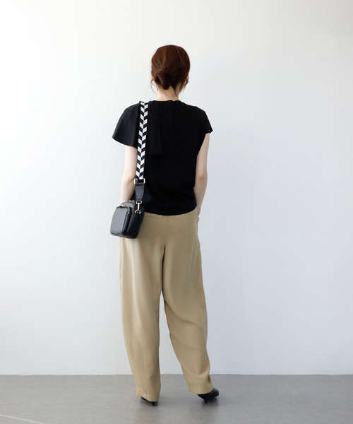 Jines（ジネス）の「バルーンタックパンツ（その他パンツ・レディース・ベージュ/ミント・38）」の7枚目の写真