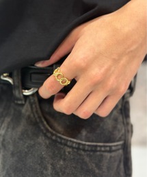 【blatto 925silver】輪っかデザインリング　フリーサイズ bla-ring-00591