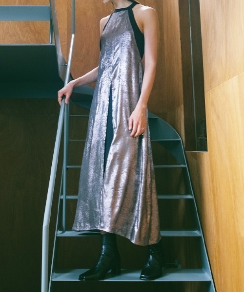 sahara（サハラ）の「Halter Neck Layered Dress/ホルターネック