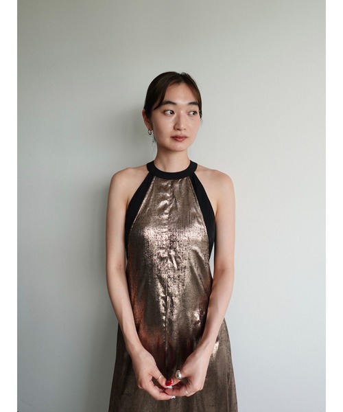 sahara（サハラ）の「Halter Neck Layered Dress/ホルターネック
