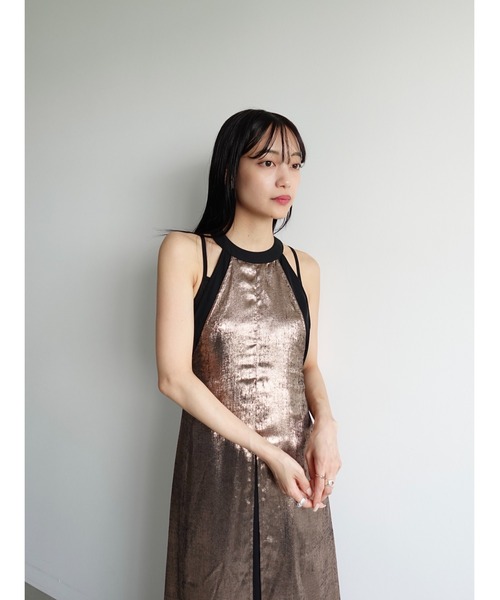 sahara（サハラ）の「Halter Neck Layered Dress/ホルターネック