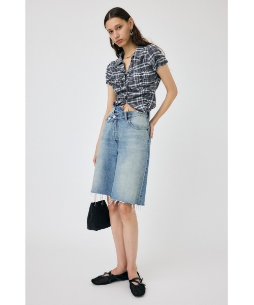セール】SHIRRING RIBBON シャツ（シャツ/ブラウス）｜MOUSSY