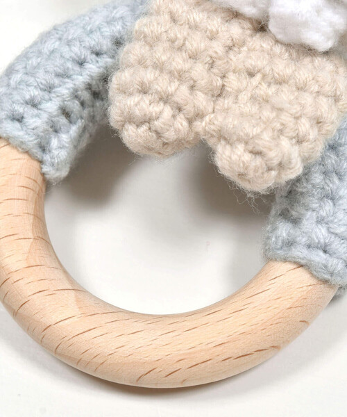 SLAP SLIP BABY（スラップスリップベビー）の「ヒツジウサギ恐竜クマアニマルモチーフ歯がためベビー（その他ベビー用品・キッズ・ベージュ/ホワイト/グリーン/ピンク・FREE）」の17枚目の写真