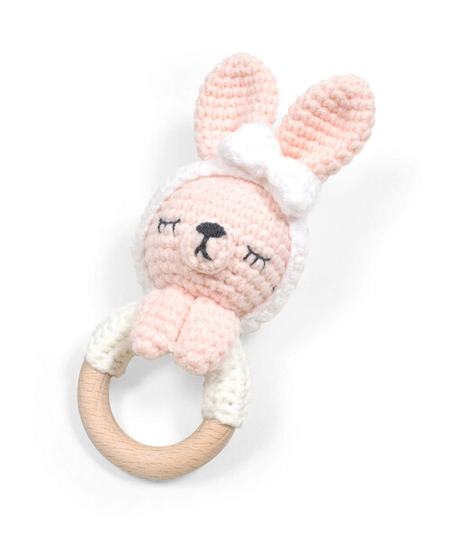 SLAP SLIP BABY（スラップスリップベビー）の「ヒツジウサギ恐竜クマアニマルモチーフ歯がためベビー（その他ベビー用品・キッズ・ベージュ/ホワイト/グリーン/ピンク・FREE）」の16枚目の写真