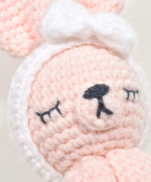 SLAP SLIP BABY（スラップスリップベビー）の「ヒツジウサギ恐竜クマアニマルモチーフ歯がためベビー（その他ベビー用品・キッズ・ベージュ/ホワイト/グリーン/ピンク・FREE）」の14枚目の写真