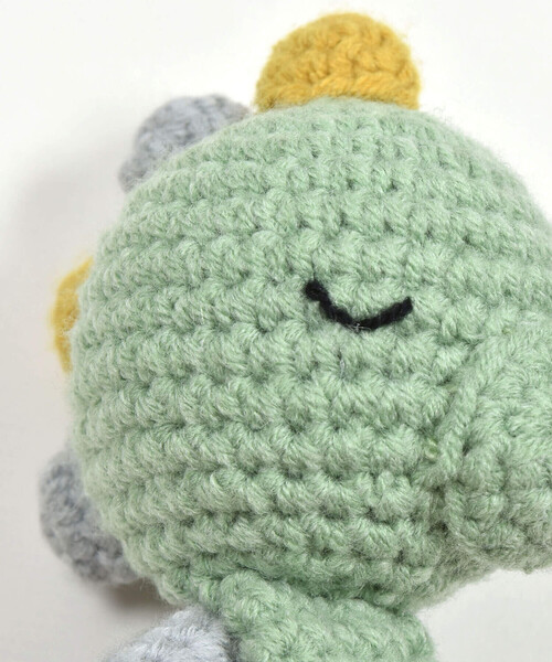 SLAP SLIP BABY（スラップスリップベビー）の「ヒツジウサギ恐竜クマアニマルモチーフ歯がためベビー（その他ベビー用品・キッズ・ベージュ/ホワイト/グリーン/ピンク・FREE）」の10枚目の写真