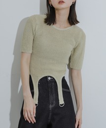 SENSE OF PLACE by URBAN RESEARCH | ガーターデザインセーター(5分袖)(ニット/セーター)