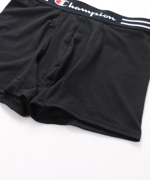 Champion(チャンピオン)の「Champion/チャンピオン ストレッチジャージボクサーブリーフ(ブリーフ・メンズ・ブラック×レッド/ブラック・LL/L/M)」の10枚目の写真