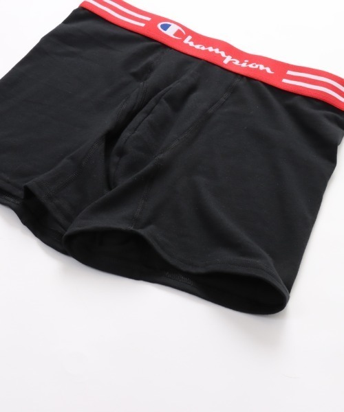 Champion(チャンピオン)の「Champion/チャンピオン ストレッチジャージボクサーブリーフ(ブリーフ・メンズ・ブラック×レッド/ブラック・LL/L/M)」の7枚目の写真