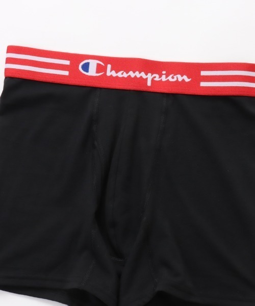 Champion(チャンピオン)の「Champion/チャンピオン ストレッチジャージボクサーブリーフ(ブリーフ・メンズ・ブラック×レッド/ブラック・LL/L/M)」の6枚目の写真