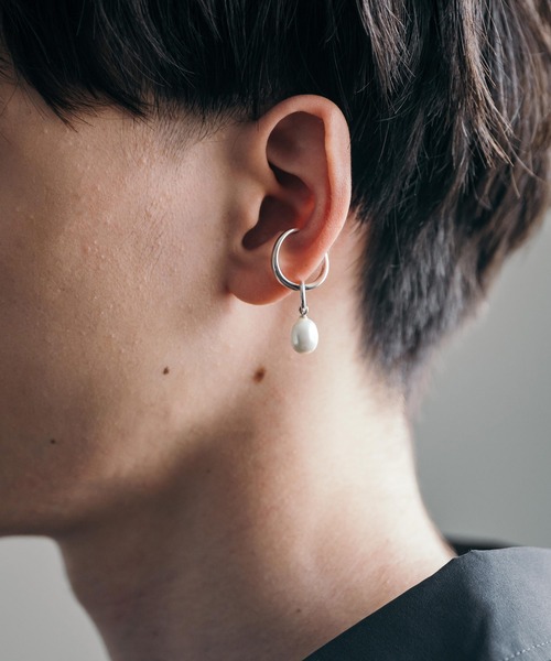 Rocky Monroe（ロッキーモンロー）の「シルバー925 ユニセックス デザインイヤーカフ（イヤーカフ・メンズ・シルバー系/シルバー系1/シルバー・FREE）」の3枚目の写真