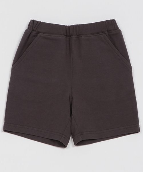 petit main（プティマイン）の「【プティプラ】BOYSカットショーパン（スウェットパンツ・キッズ・グリーン/ネイビー/チャコール・80ｃｍ/90cm/100cm/110cm/120cm/130cm）」の2枚目の写真