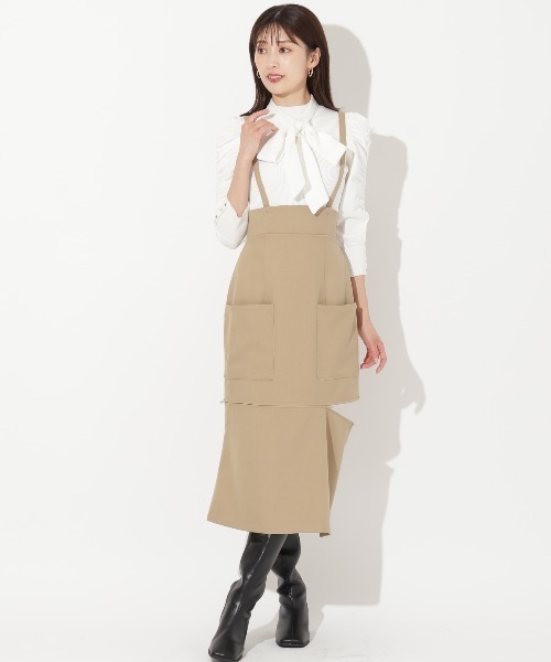 【セール】袖ギャザーボウタイ付きニットプルオーバー（ニット/セーター）｜And Couture（アンドクチュール） pattayablatt.com