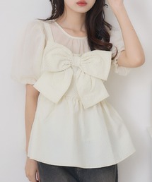 フロントリボンビスチェSET