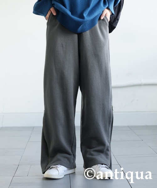 antiqua(アンティカ)の「2wayデザインパンツ(その他パンツ・レディース・ブラック/グレー・P/R)」の20枚目の写真
