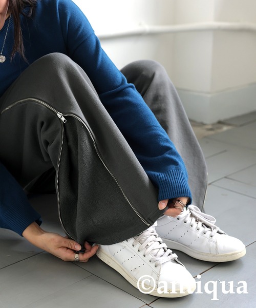 antiqua(アンティカ)の「2wayデザインパンツ(その他パンツ・レディース・ブラック/グレー・P/R)」の19枚目の写真