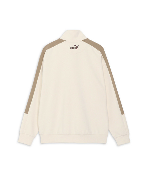 PUMA（プーマ）の「PUMA プーマ メンズ CORE HERITAGE MX トラック ハーフジップ スウェットジャケット（スウェット・メンズ・ブラック/オフホワイト・LARGE/XX-LARGE/X-LARGE/MEDIUM/SMALL）」の7枚目の写真