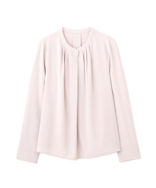 NATURAL BEAUTY BASIC（ナチュラルビューティーベーシック）の「◇フロントタックブラウス（シャツ/ブラウス・レディース・ベージュ/オフホワイト/ダークブラウン・SMALL/MEDIUM）」の13枚目の写真