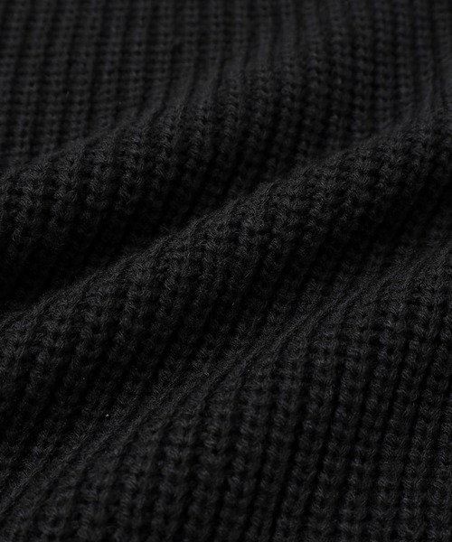 JUNRED（ジュンレッド）の「ハーフジップレイヤードニット（ニット/セーター・メンズ・グリーン/ブラック・L/M/S）」の18枚目の写真