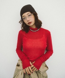HANNE | シアータートルロングスリーブTEE(Tシャツ/カットソー)