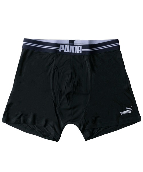 PUMA(プーマ)の「PUMA プーマ 大人用 ECO レーヨンベア ワンポイント ボクサーパンツ 前開き ブランドロゴ 快適インナー トランクス 肌着 下着(ボクサーパンツ・メンズ・ブラック/ネイビー・M/L/LL)」の9枚目の写真