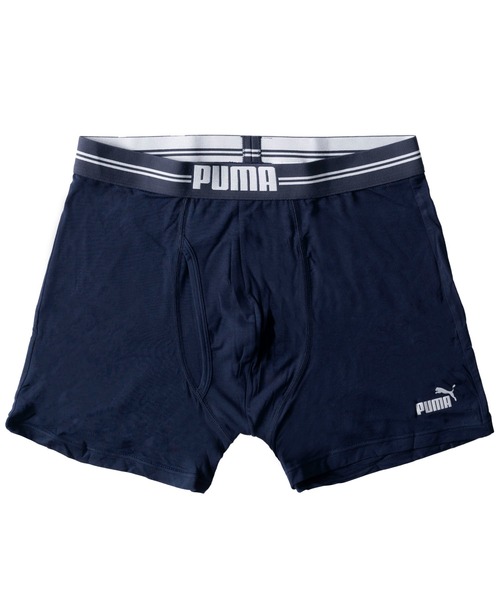 PUMA(プーマ)の「PUMA プーマ 大人用 ECO レーヨンベア ワンポイント ボクサーパンツ 前開き ブランドロゴ 快適インナー トランクス 肌着 下着(ボクサーパンツ・メンズ・ブラック/ネイビー・M/L/LL)」の11枚目の写真