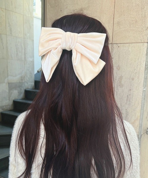 F i.n.t（フィント）の「ベロアリボンバレッタ/F&A/fint（バレッタ