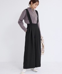 ROPE' PICNIC | ウールライクサスペンダー付きパンツ(その他パンツ)