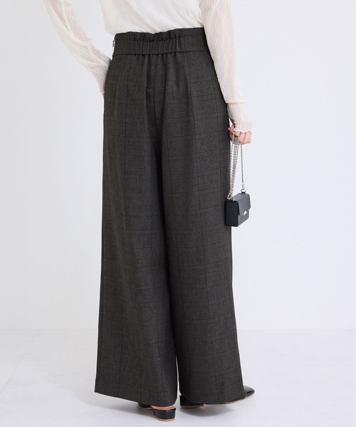 ROPE' PICNIC（ロペピクニック）の「ウールライクサスペンダー付きパンツ（その他パンツ・レディース・チャコールグレー/ブラック/ダークブラウン・36/38/40）」の8枚目の写真