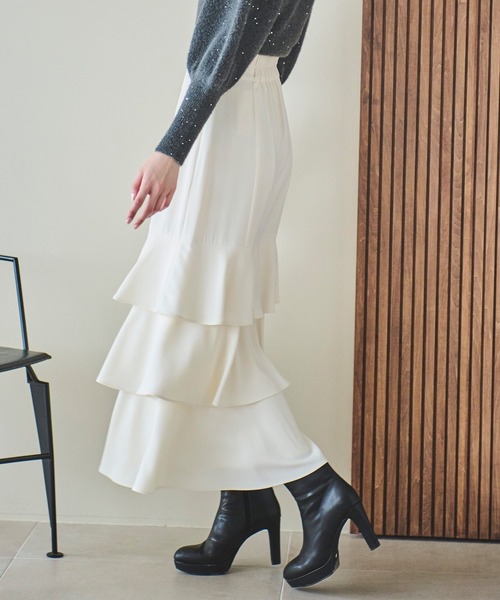 セール】ティアードマーメイドスカート（スカート）｜31 Sons de mode