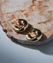 MAISON BREEZE reveur（メゾンブリーズレヴール）の「【MAISON BREEZE reveur】ニュアンスフープピアス M TTF4027（ピアス（両耳用））」