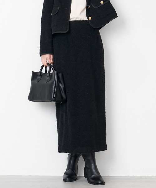 MICA&DEAL（マイカ＆ディール）の「ツイードタイトスカート（スカート