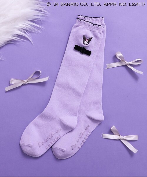 マイメロディ・クロミ/リボンハイソックス（ソックス/靴下）｜sanrio