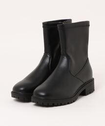 【Zipper】 ショートブーツ