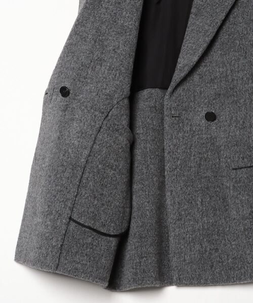 JIL SANDER(ジルサンダー)の「JIL SANDER CABAN 4 DBH TM(その他アウター・レディース・グレー・32/34)」の3枚目の写真
