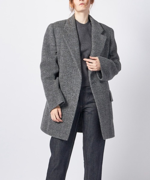 JIL SANDER(ジルサンダー)の「JIL SANDER CABAN 4 DBH TM(その他アウター・レディース・グレー・32/34)」の5枚目の写真