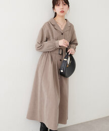 natural couture | 開衿レディシャツワンピース(ワンピース)